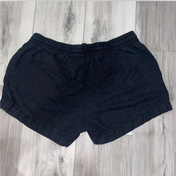 Old Navy Black Linen Shorts - Picture 7 of 7